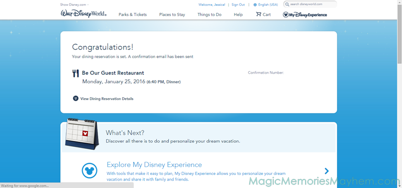 Reservas Anticipadas en Restaurantes Disney, ADR, Orlando, Restaurant-USA (10)