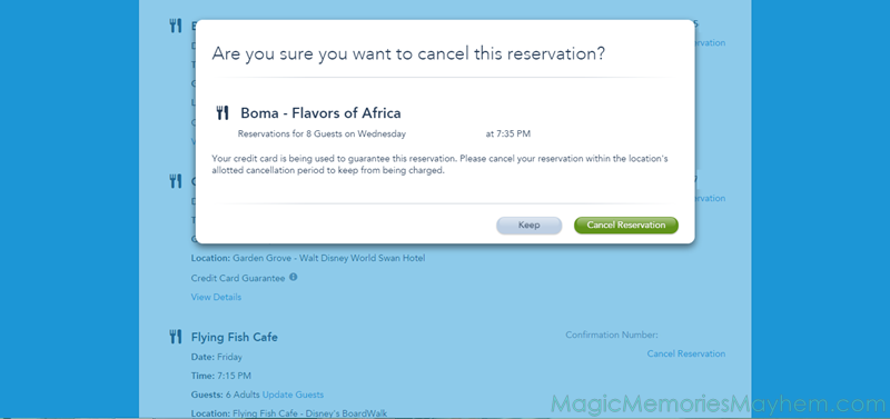 lunch or dinner reservations disney world orlando magic kingdom castle