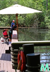 Fishing at Disney's Port Orleans Resort Riverside