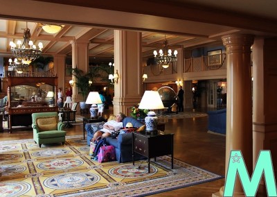 Lobby at Disney's Yacht Club Resort
