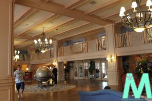 Lobby at Disney's Yacht Club Resort