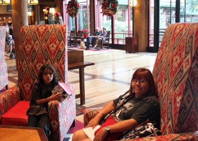 Lobby at Disney's Wilderness Lodge