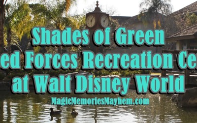 Shades of Green: AFRC at Walt Disney World