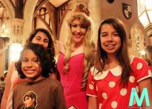 Aurora at Cinderella's Royal Table