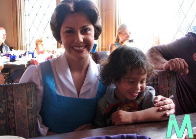 Belle at Cinderella's Royal Table