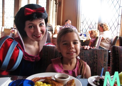 Snow White at Cinderella's Royal Table