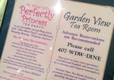 Garden View Tea Room at Disney's Grand Floridian Resort and Spa
