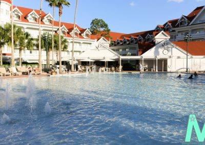 Courtyard Pool at Disney's Grand Floridian Resort and Spa