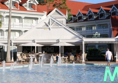 Courtyard Pool at Disney's Grand Floridian Resort and Spa