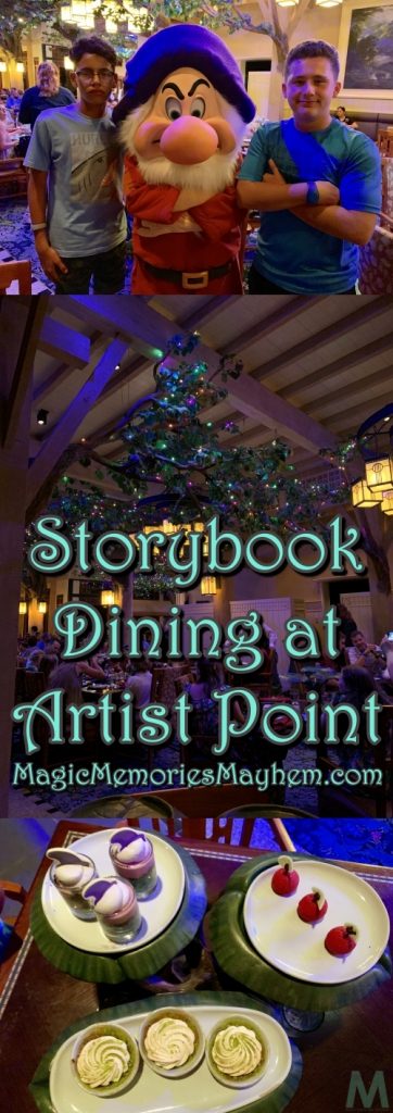 Storybook Dining at Artist Point with Magic, Memories, Mayhem