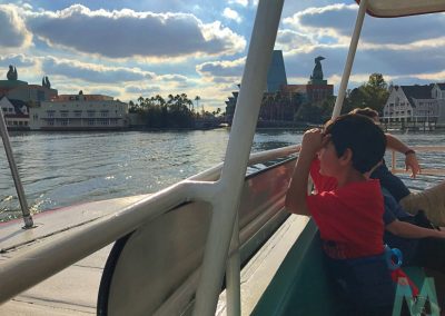 FriendShip Leaving Disney's Boardwalk Resort