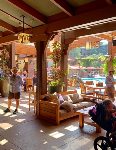 Disney's Grand Californian Hotel Craftsman Bar & Grill with Magic, Memories, Mayhem