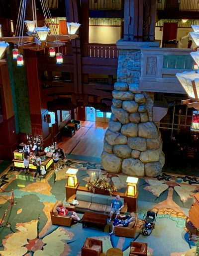 Disney's Grand Californian Hotel Lobby with Magic, Memories, Mayhem
