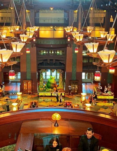 Disney's Grand Californian Hotel Lobby with Magic, Memories, Mayhem