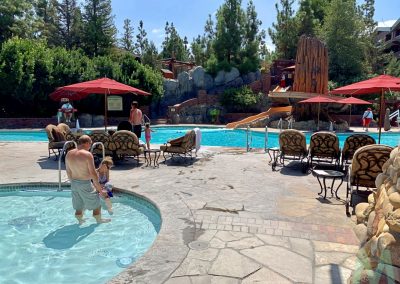 Disney's Grand Californian Hotel Pool with Magic, Memories, Mayhem
