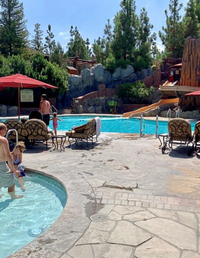 Disney's Grand Californian Hotel Pool with Magic, Memories, Mayhem