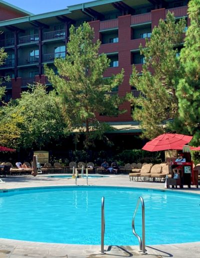 Disney's Grand Californian Hotel Pool with Magic, Memories, Mayhem