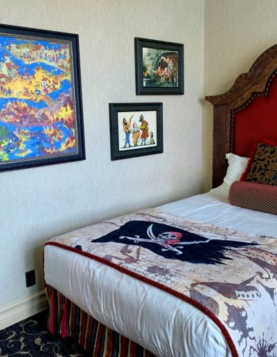Pirates of the Caribbean Suite at the Disneyland Hotel with Magic, Memories, Mayhem