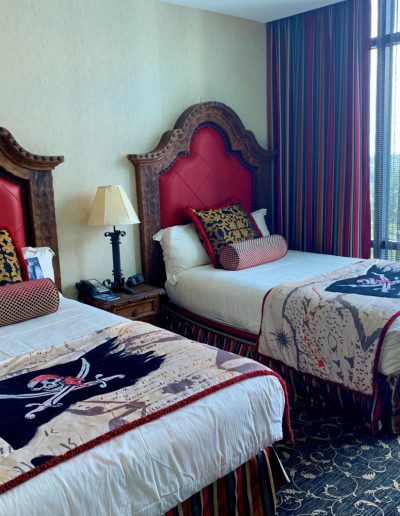 Pirates of the Caribbean Suite at the Disneyland Hotel with Magic, Memories, Mayhem