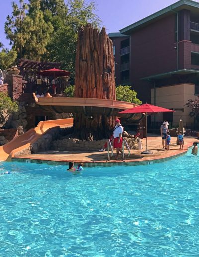 Pools at Disney's Grand Californian Hotel with Magic, Memories, Mayhem
