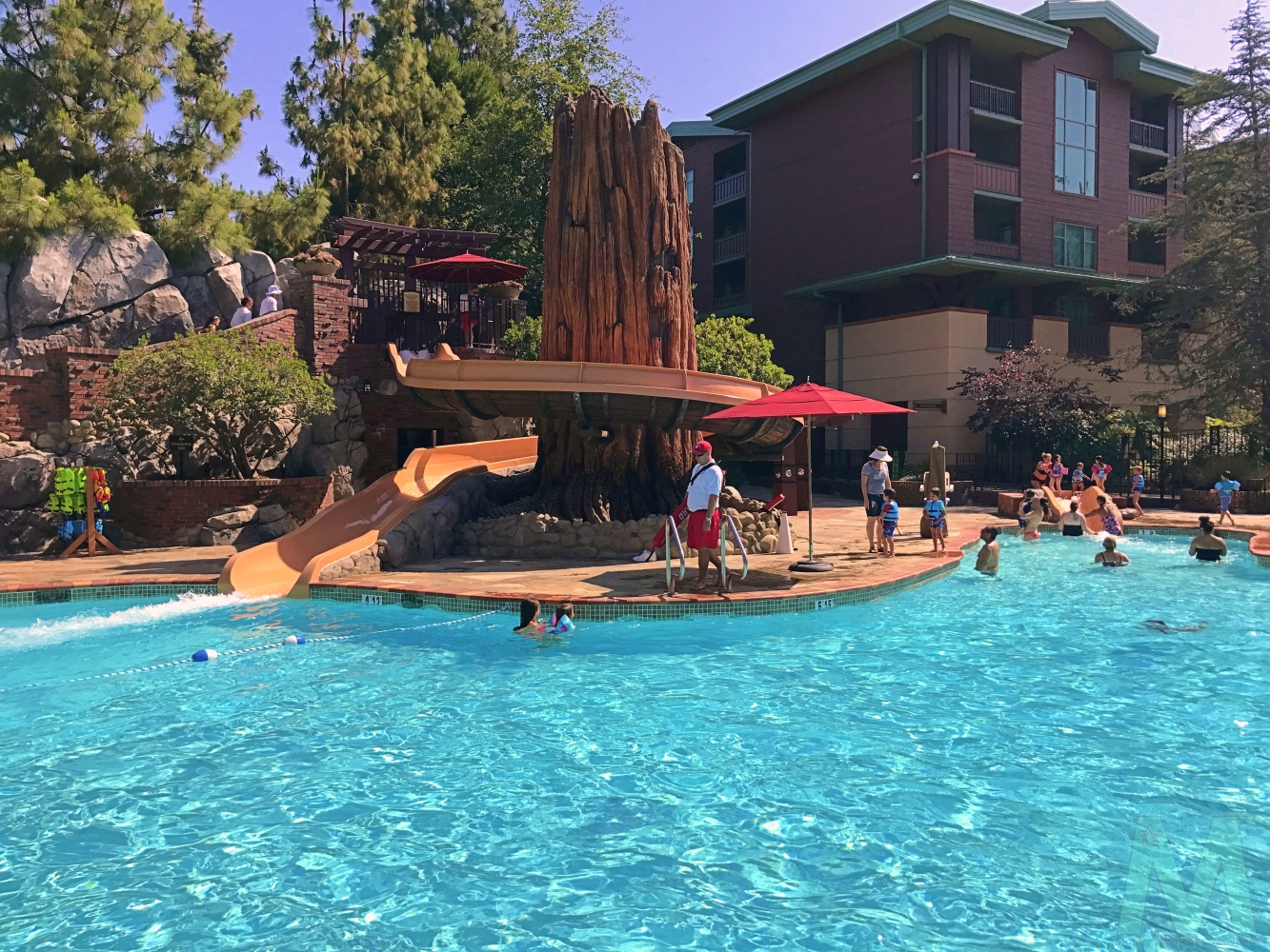 Pools at Disney's Grand Californian Hotel with Magic, Memories, Mayhem