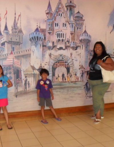 The Disneyland Hotel Lobby with Magic, Memories, Mayhem