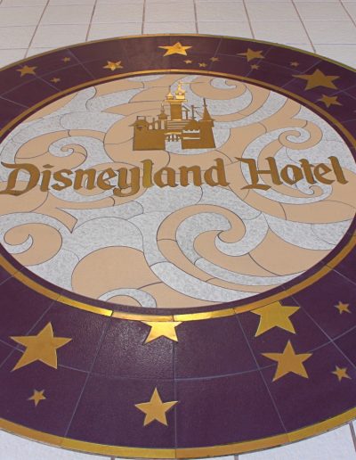 The Disneyland Hotel Lobby with Magic, Memories, Mayhem