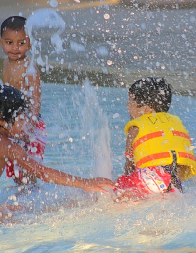 The Disneyland Hotel Pool with Magic, Memories, Mayhem