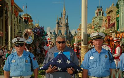 Magic Kingdom Flag Retreat Ceremony