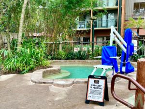 Uzima Springs Pool at Disney's Animal Kingdom Lodge