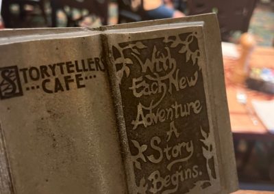 Storyteller's Cafe at Disneyland