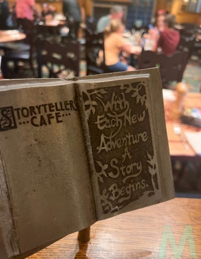 Storyteller's Cafe at Disneyland