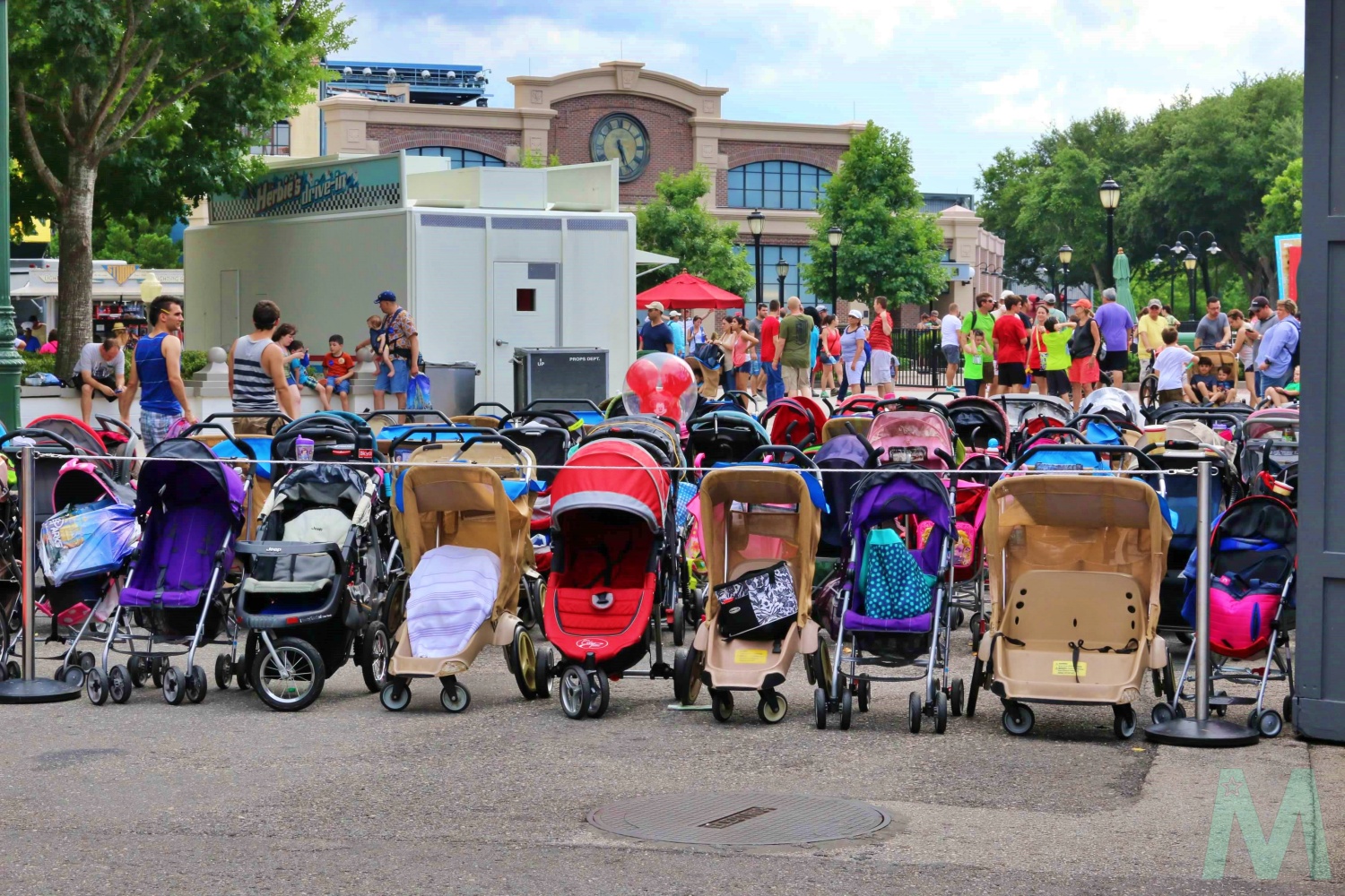 WDW Stroller Parking