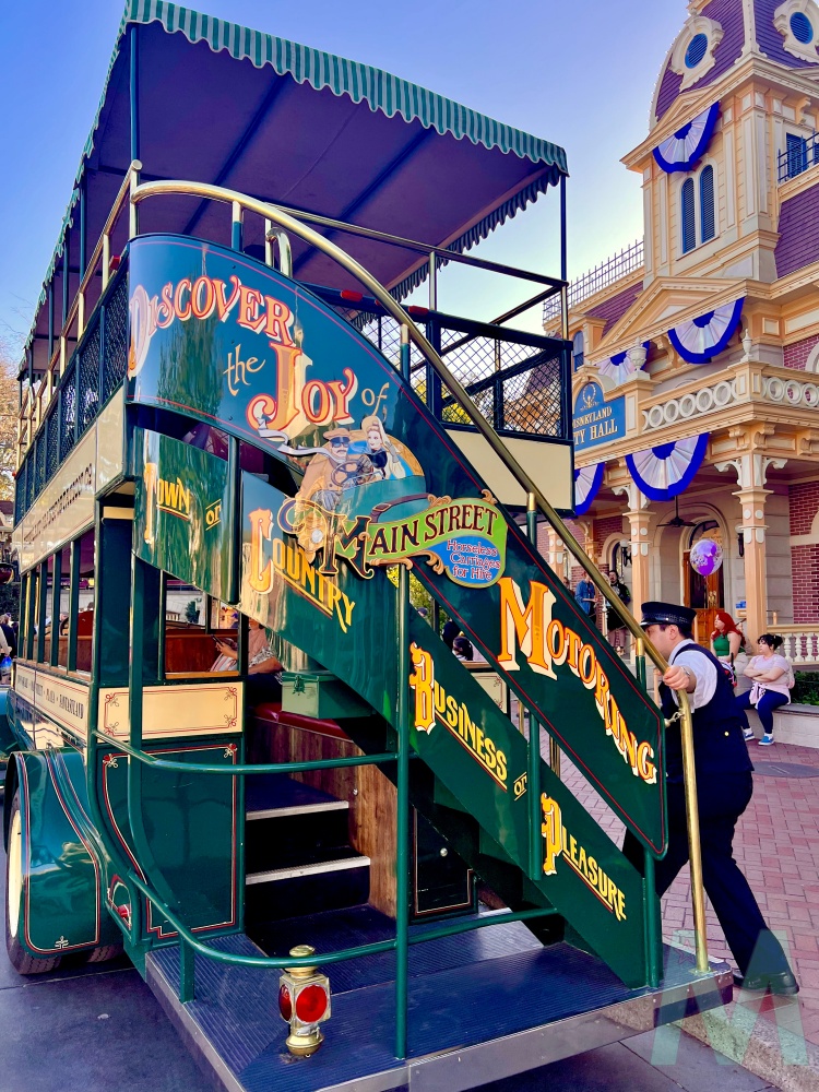 Disneyland Double Decker with Magic, Memories, Mayhem