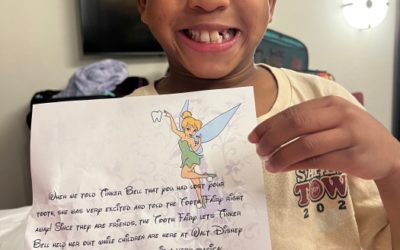 Disney Tip Tuesday: Tink and the Tooth Fairy or What to Do With a Lost Tooth at Disney