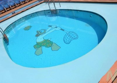 Pool Deck on the Disney Dream