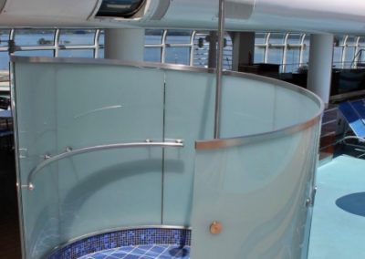 Pool Deck Shower on the Disney Dream